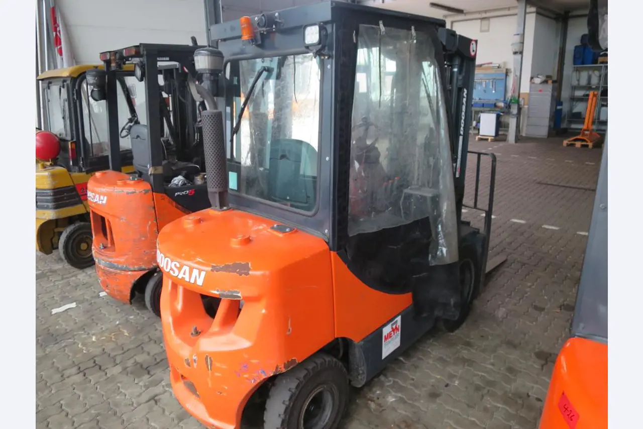 forklift trucks and car pool<br>-3