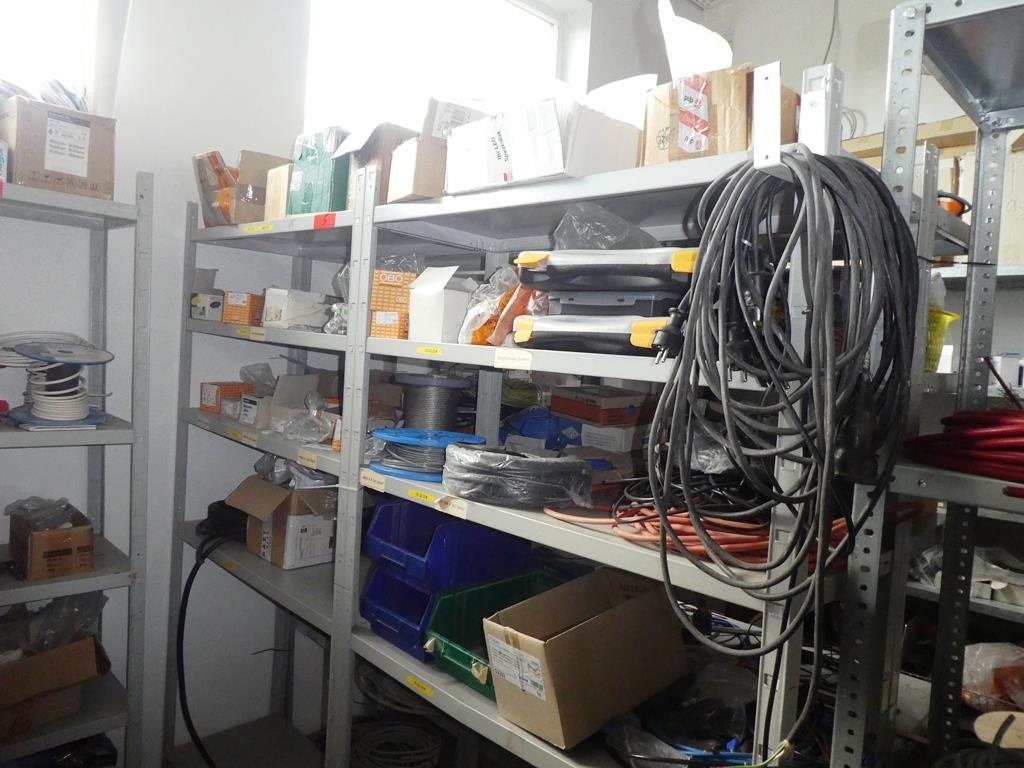 machinery and vehicles from the electric installation sector-24