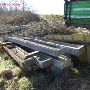 Estructura básica de una ampliación de nave de acero