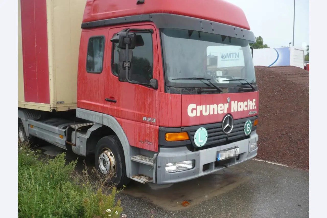 Vehicle fleet of freight forwarder-2
