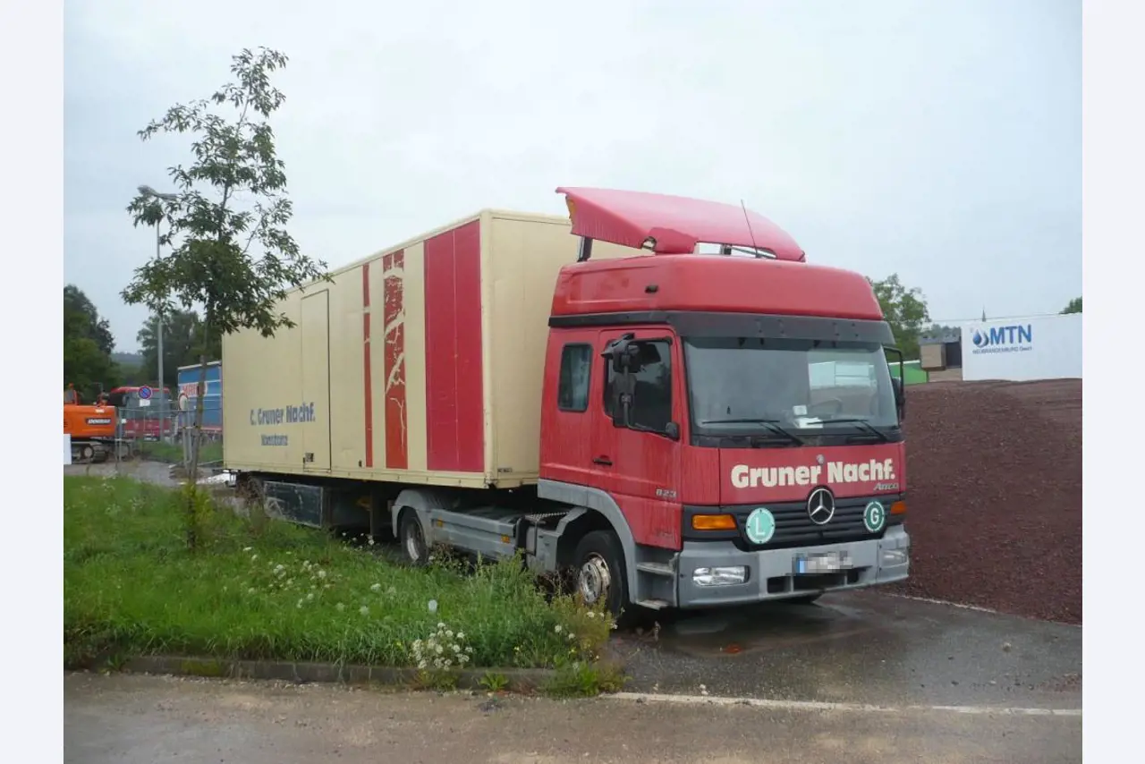 Vehicle fleet of freight forwarder-3