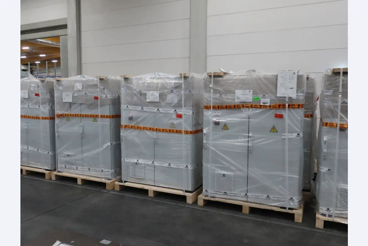 Sale of the no longer needed assets formerly used by an international manufacturer of wind turbines-1