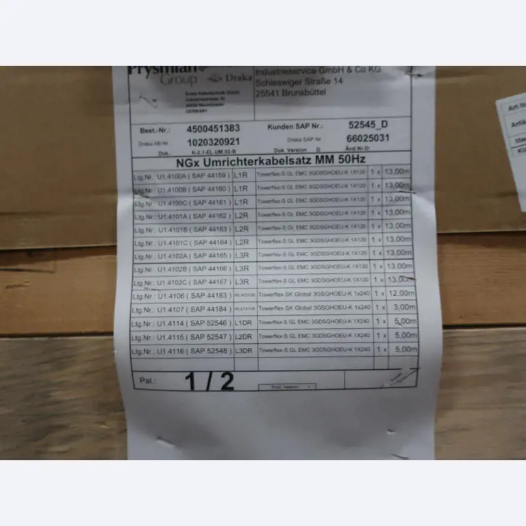 Commercialisation des actifs libérés par un fabricant international d'éoliennes
-2