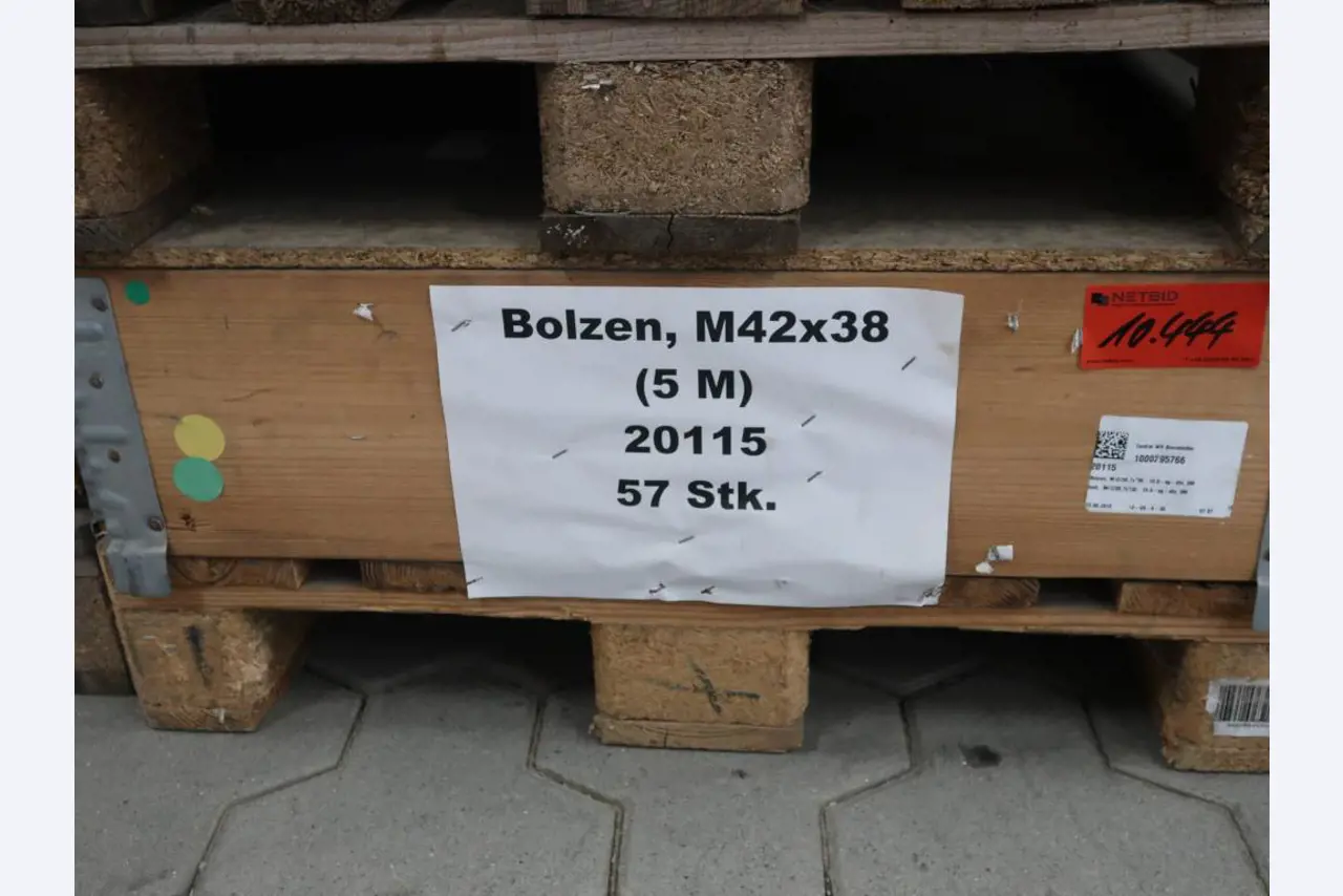 Sale of the no longer needed assets formerly used by an international manufacturer of wind turbines-1