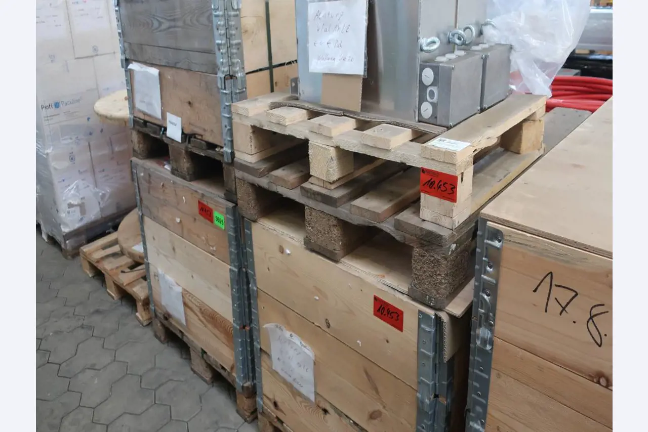 Sale of the no longer needed assets formerly used by an international manufacturer of wind turbines
-2