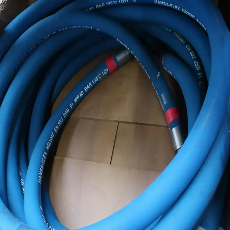 5 hose lines - radiator connection 5M Hansa-Flex HD250T EN853 2SN 51 WP