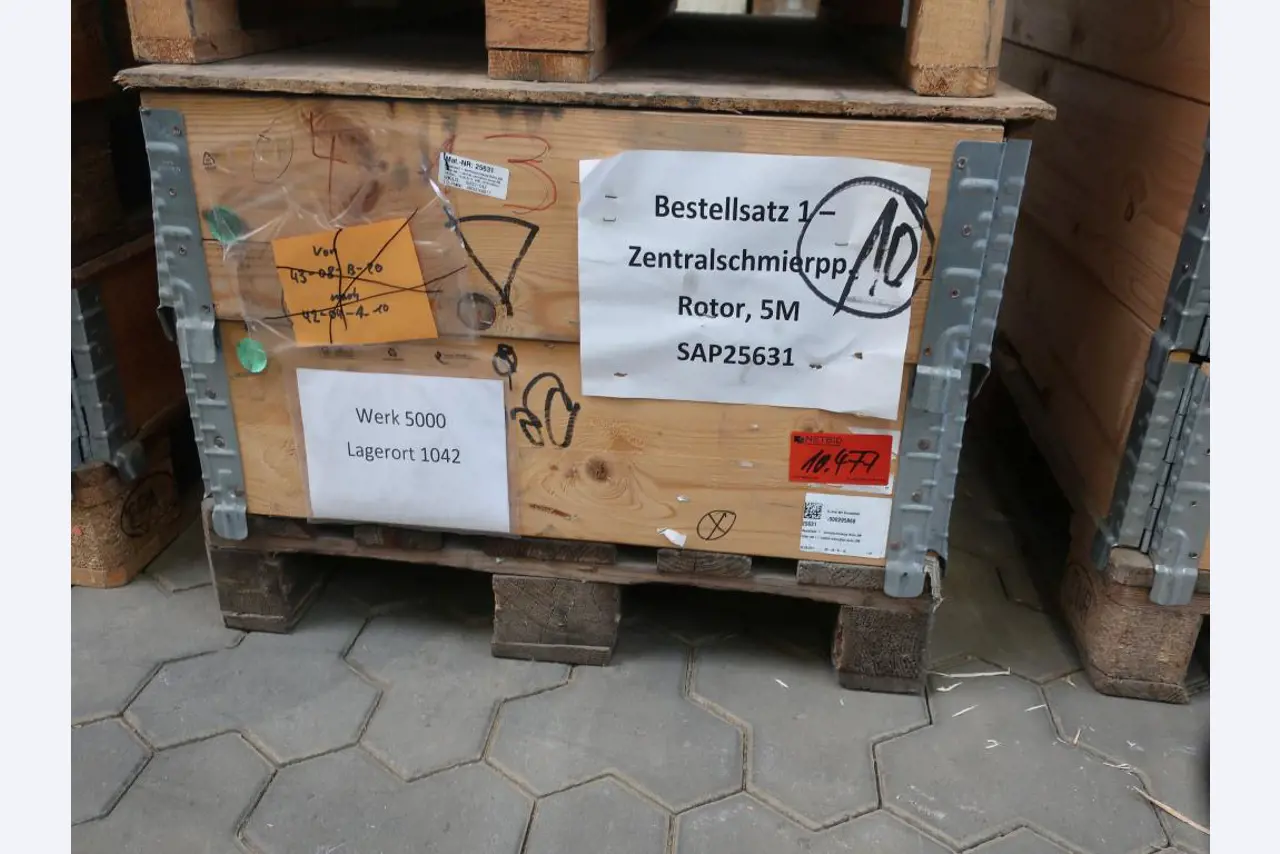 Sale of the no longer needed assets formerly used by an international manufacturer of wind turbines-1