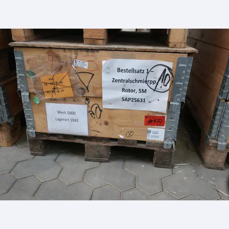 Sale of the no longer needed assets formerly used by an international manufacturer of wind turbines-1