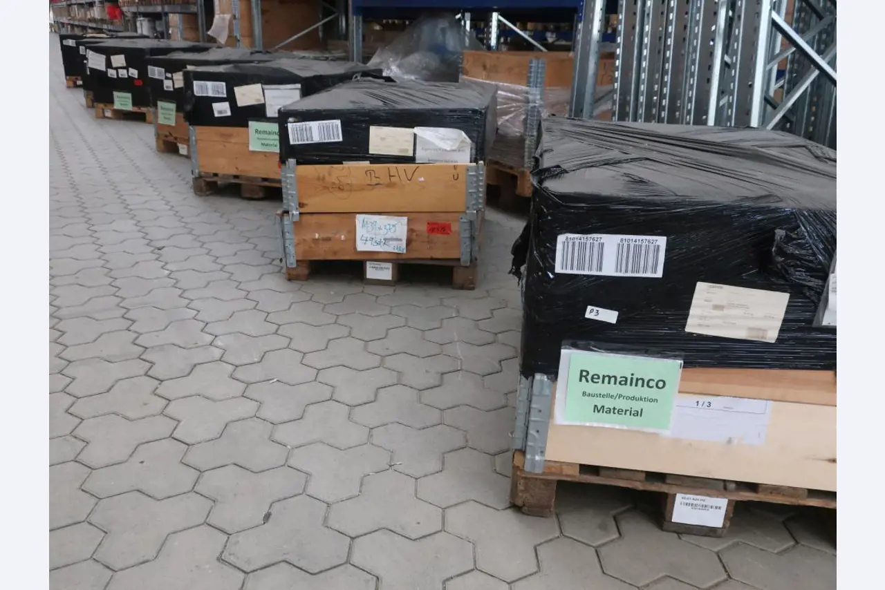 Sale of the no longer needed assets formerly used by an international manufacturer of wind turbines
-1