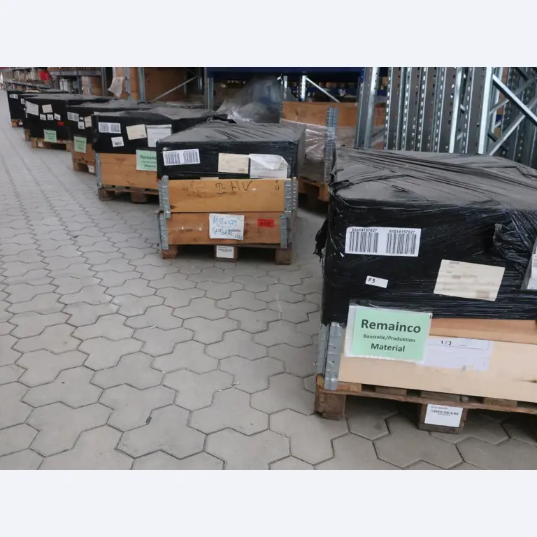 Sale of the no longer needed assets formerly used by an international manufacturer of wind turbines
-1