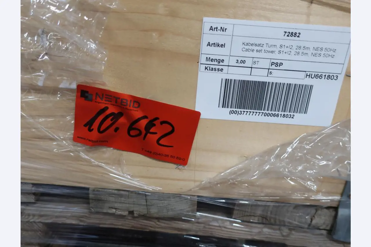 Sale of the no longer needed assets formerly used by an international manufacturer of wind turbines-2