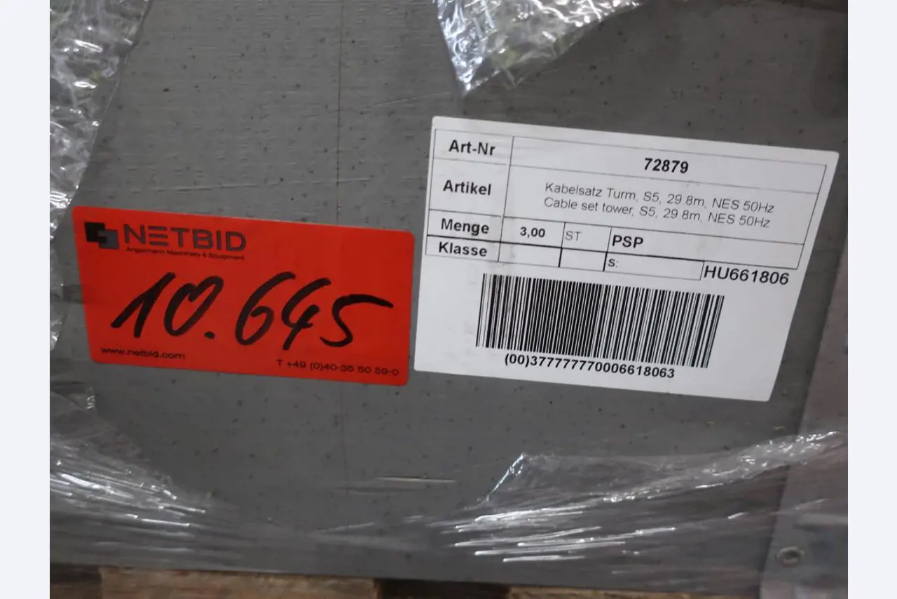 Sale of the no longer needed assets formerly used by an international manufacturer of wind turbines-2