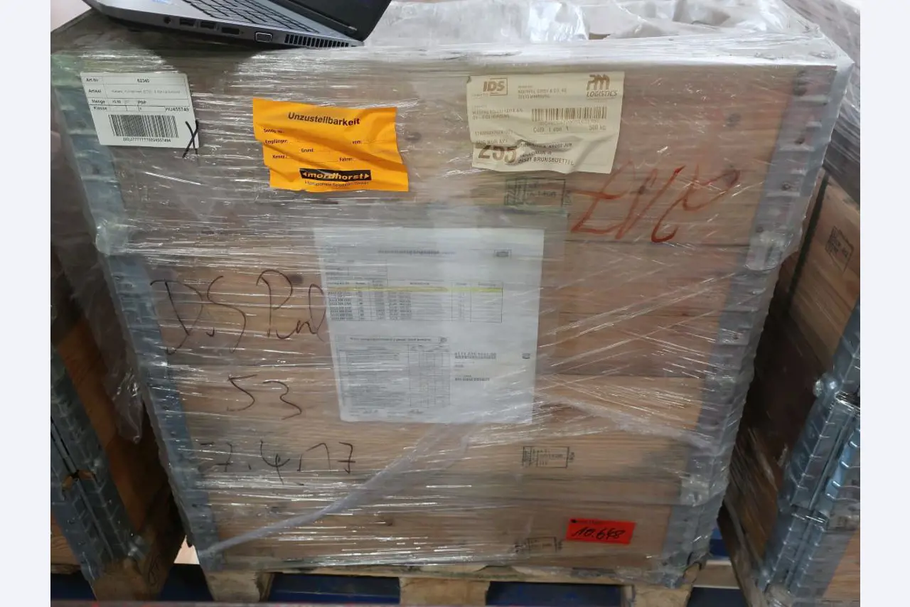 Sale of the no longer needed assets formerly used by an international manufacturer of wind turbines
-1