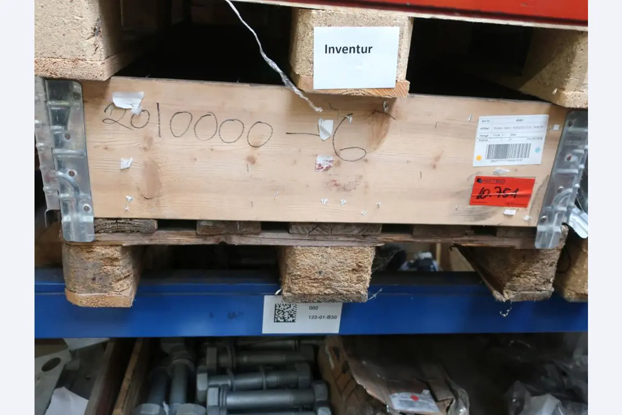 Sale of the no longer needed assets formerly used by an international manufacturer of wind turbines
-2