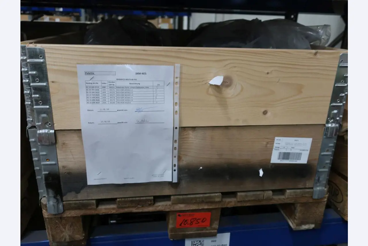 Sale of the no longer needed assets formerly used by an international manufacturer of wind turbines-1