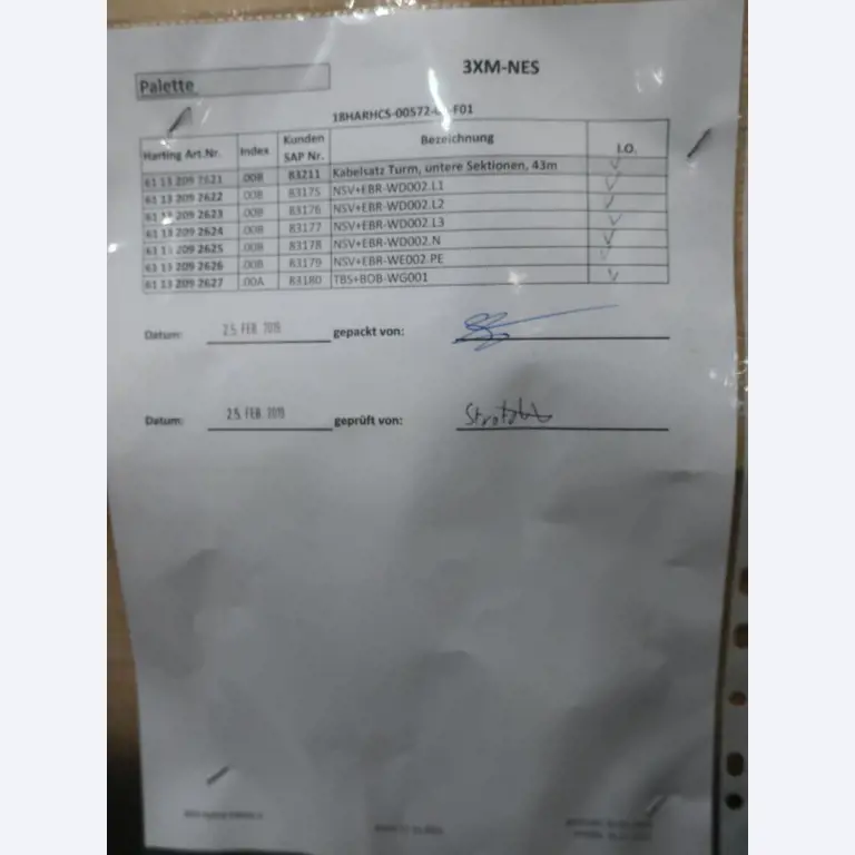 Sale of the no longer needed assets formerly used by an international manufacturer of wind turbines-2