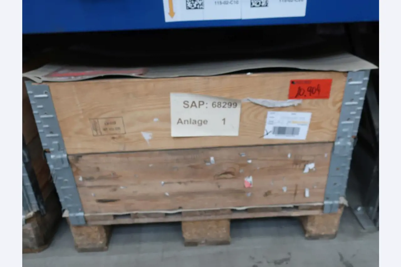 Sale of the no longer needed assets formerly used by an international manufacturer of wind turbines
-1