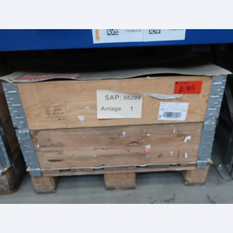 Sale of the no longer needed assets formerly used by an international manufacturer of wind turbines
-1