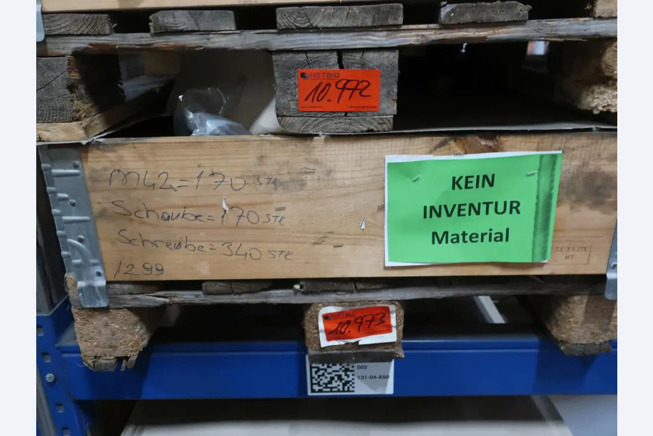 Sale of the no longer needed assets formerly used by an international manufacturer of wind turbines
-1