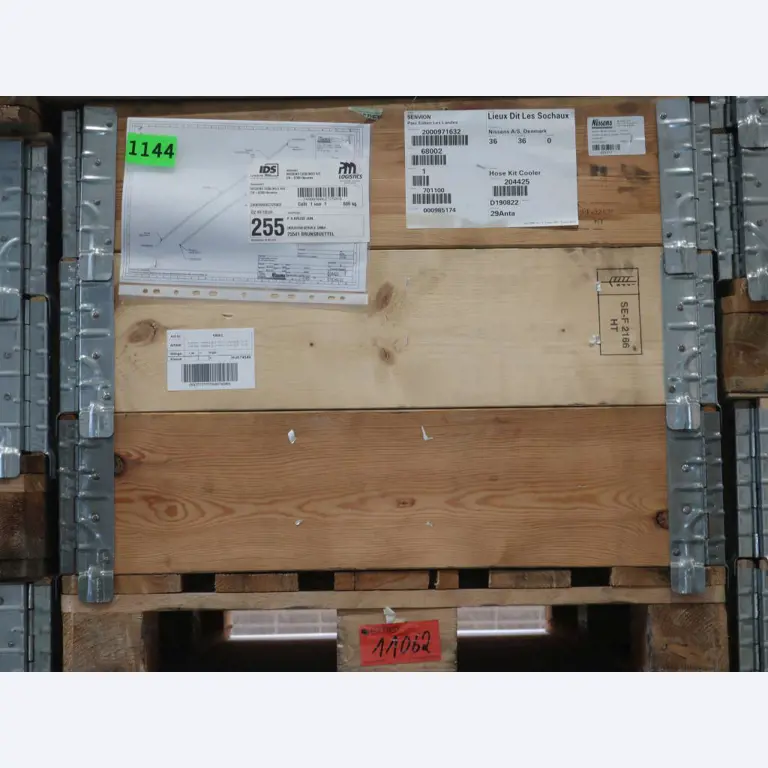 Sale of the no longer needed assets formerly used by an international manufacturer of wind turbines
-1