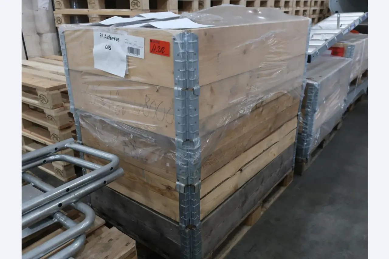 Sale of the no longer needed assets formerly used by an international manufacturer of wind turbines
-1