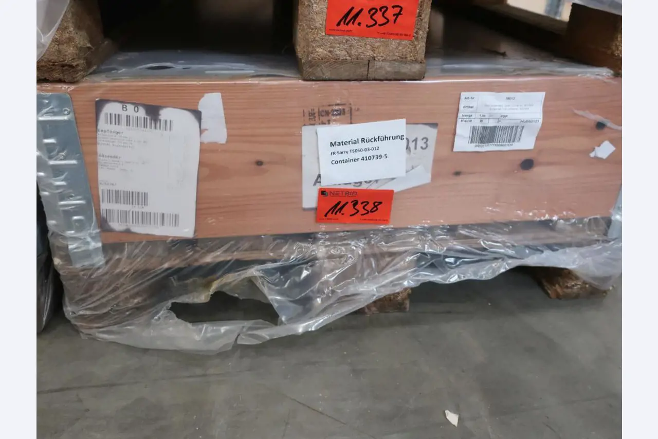 Sale of the no longer needed assets formerly used by an international manufacturer of wind turbines-1