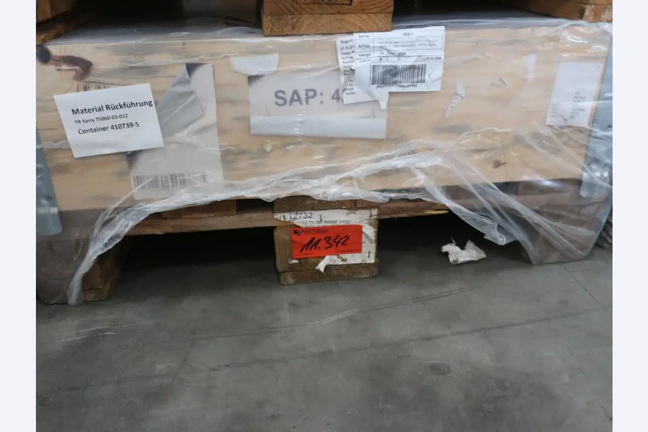 Sale of the no longer needed assets formerly used by an international manufacturer of wind turbines-1