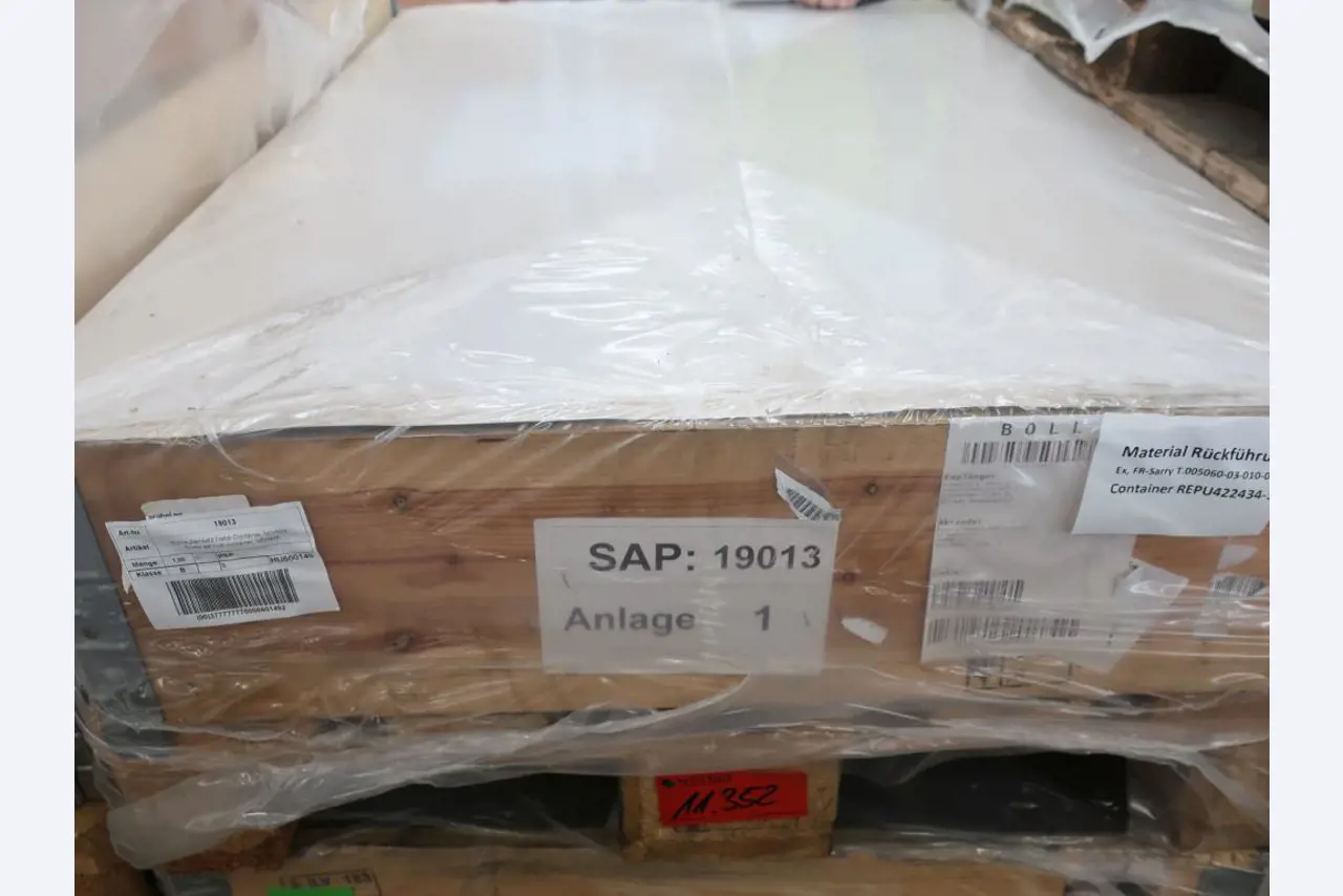 Sale of the no longer needed assets formerly used by an international manufacturer of wind turbines-1