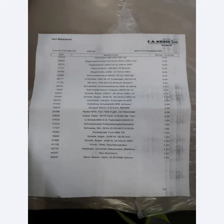 Commercialisation des actifs libérés par un fabricant international d'éoliennes
-6