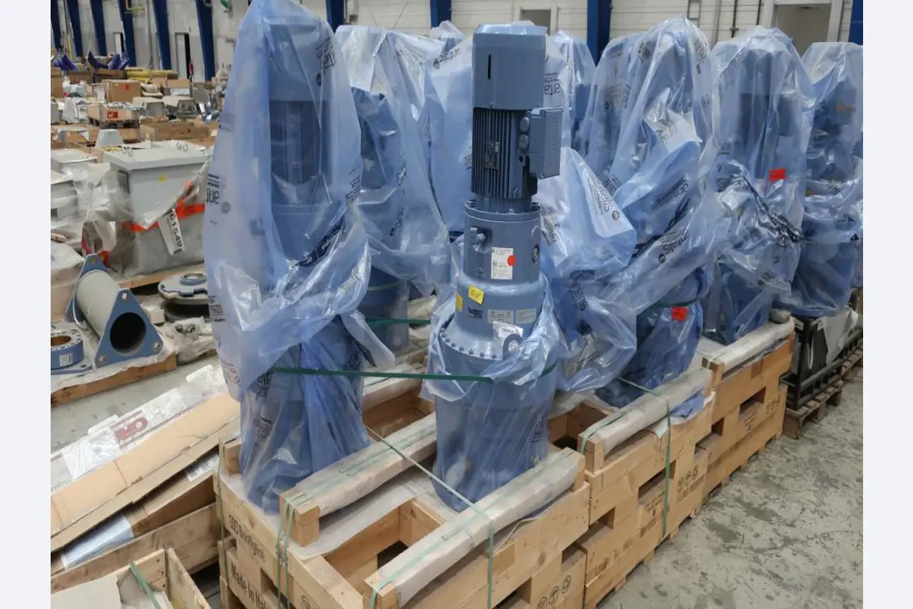 Sale of the no longer needed assets formerly used by an international manufacturer of wind turbines-1