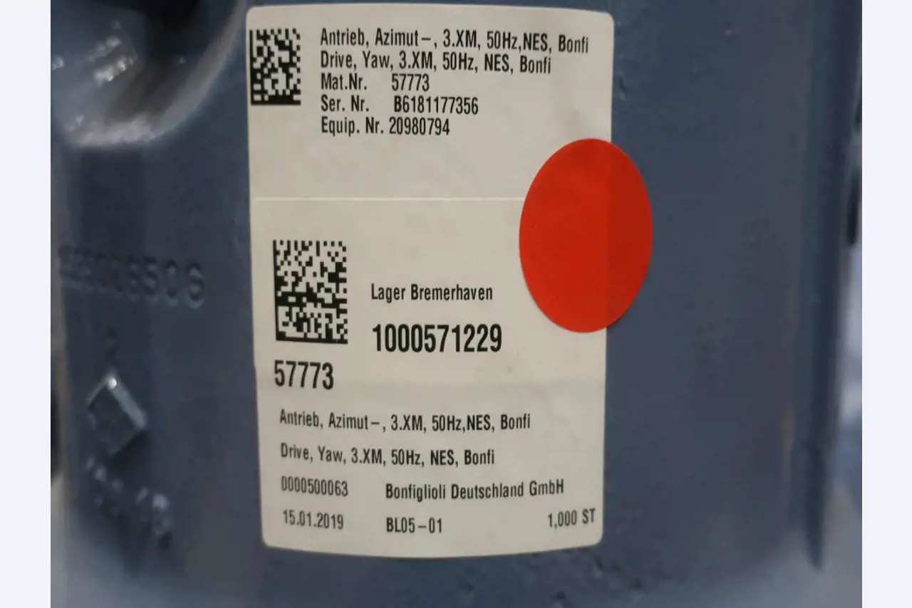 Sale of the no longer needed assets formerly used by an international manufacturer of wind turbines-4