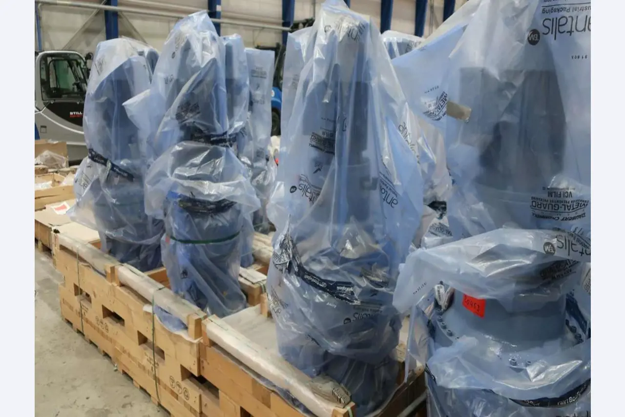 Sale of the no longer needed assets formerly used by an international manufacturer of wind turbines-1