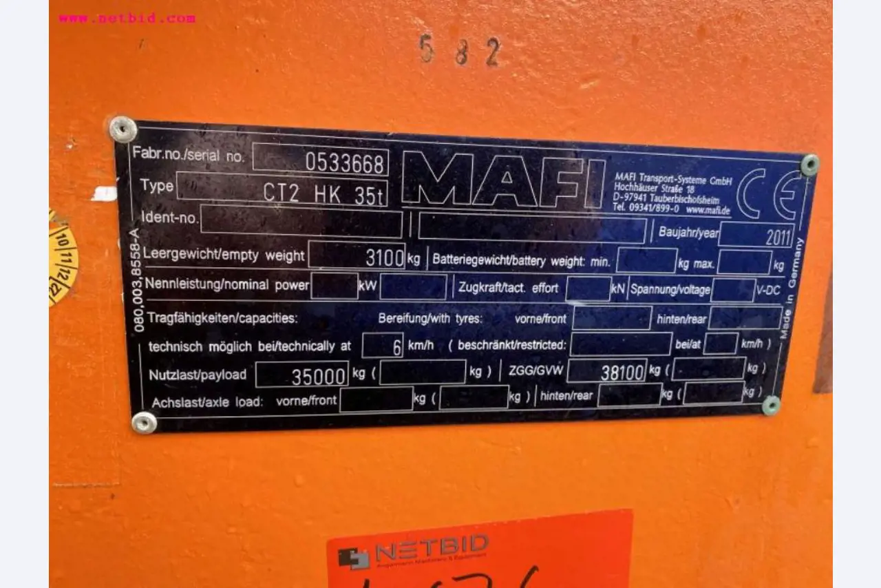 Sale of the no longer needed assets formerly used by an international manufacturer of wind turbines-2