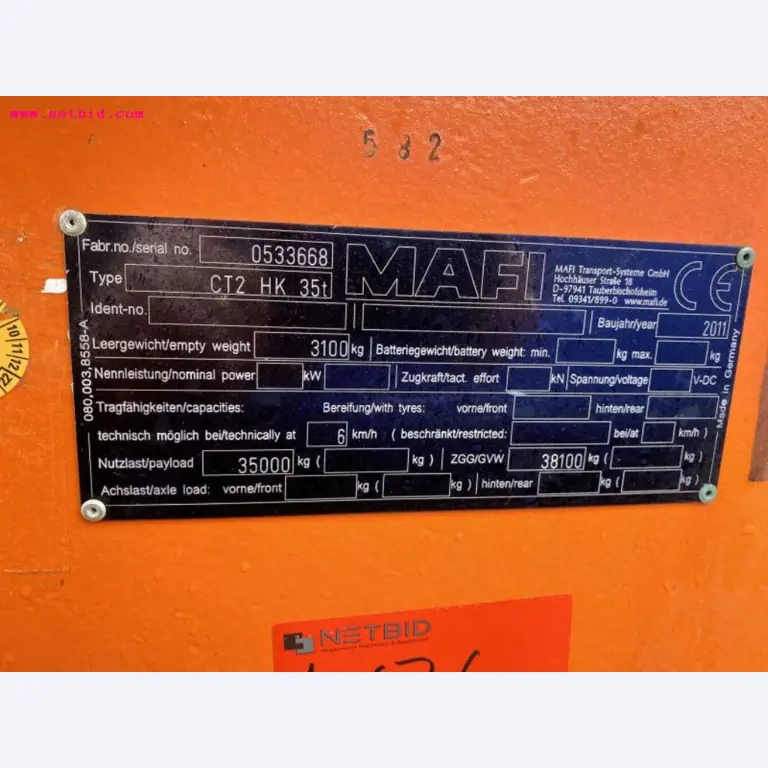 Sale of the no longer needed assets formerly used by an international manufacturer of wind turbines-2