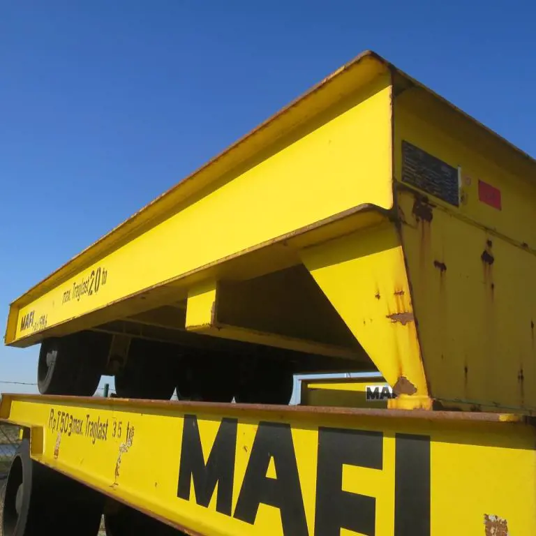 Heavy duty transport trailer (RPT596) Mafi CT2LK 20t