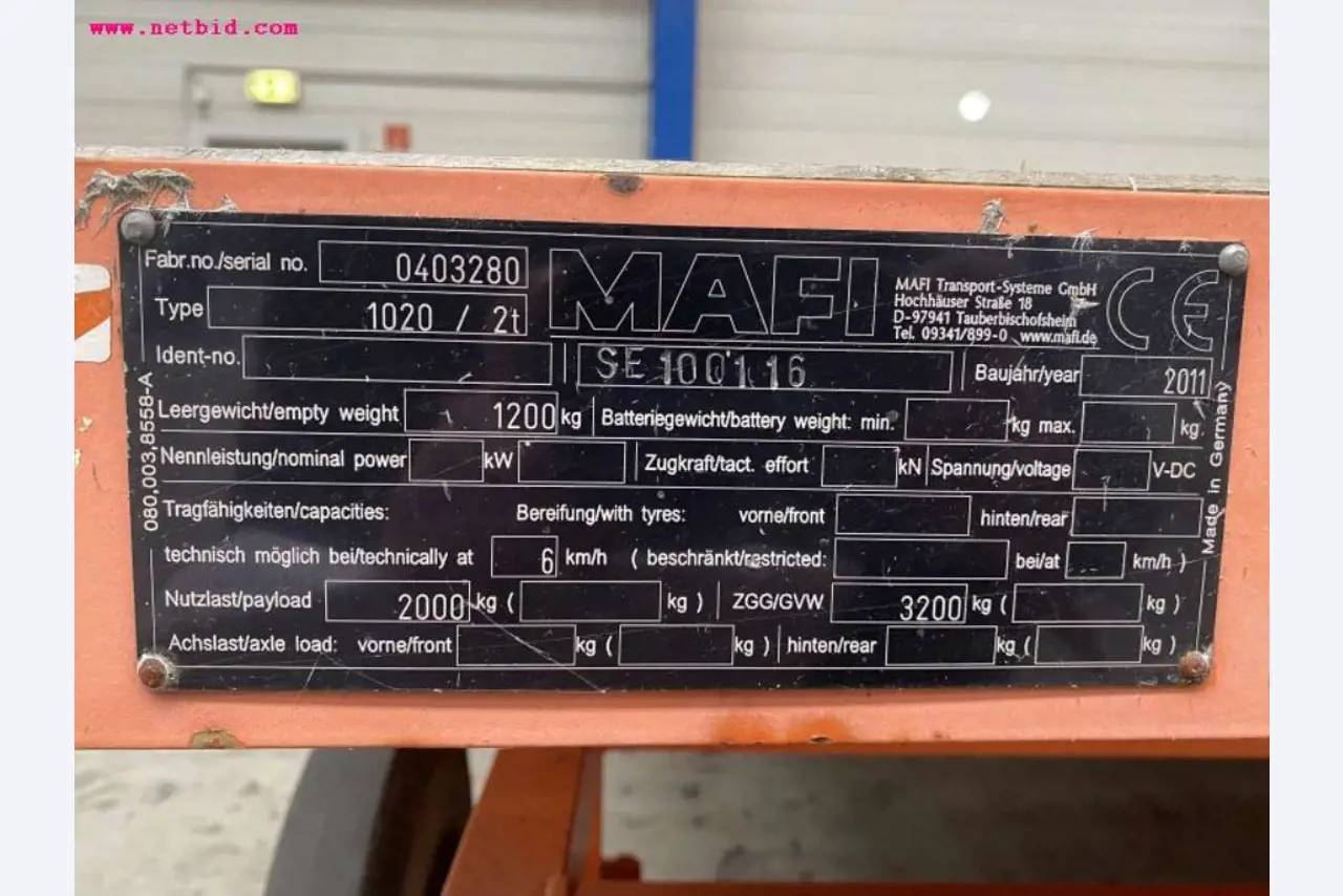 Sale of the no longer needed assets formerly used by an international manufacturer of wind turbines-2