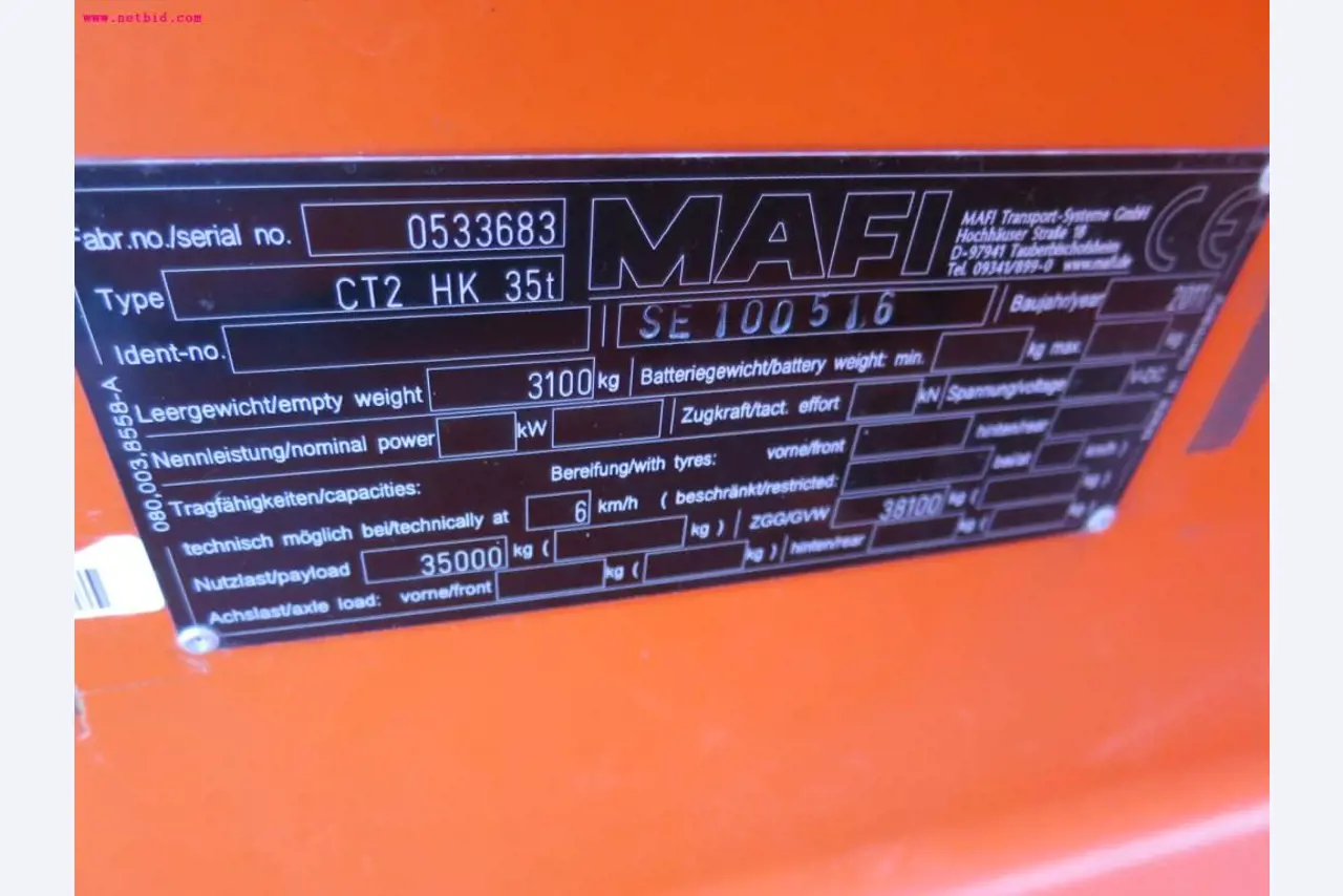 Sale of the no longer needed assets formerly used by an international manufacturer of wind turbines-2