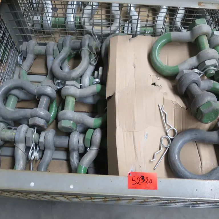 39 bow shackles  WLL 40 t, Super Green Pin