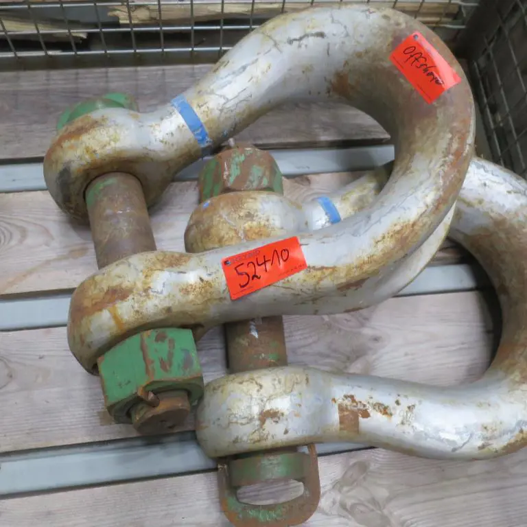 2 Sling shackle  WLL 125 t, Green Pin