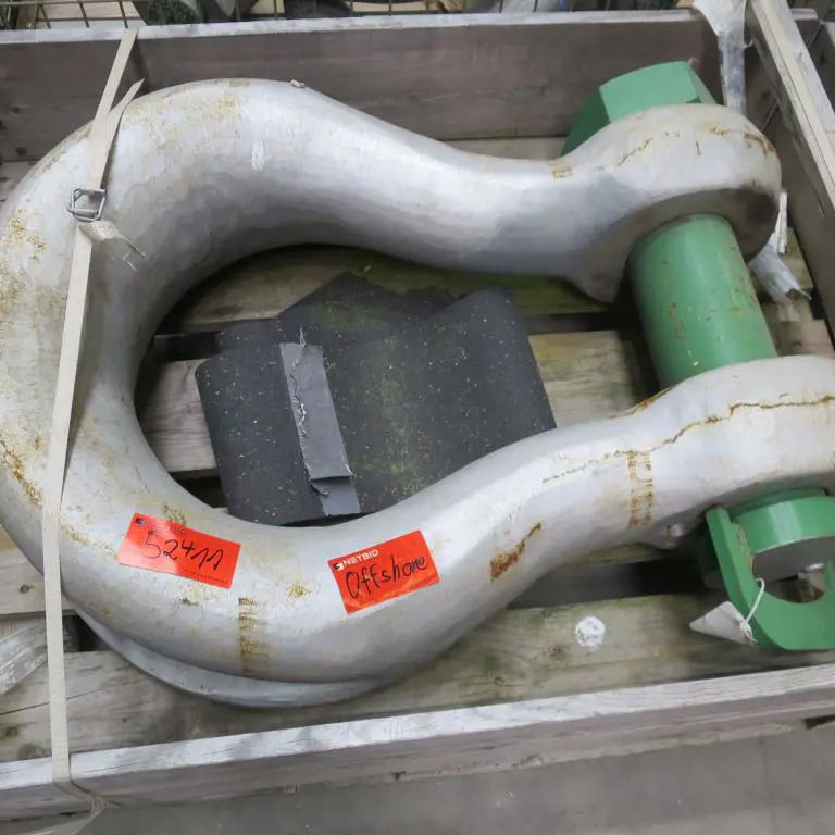 Sling shackle  WLL 300 t, Green Pin