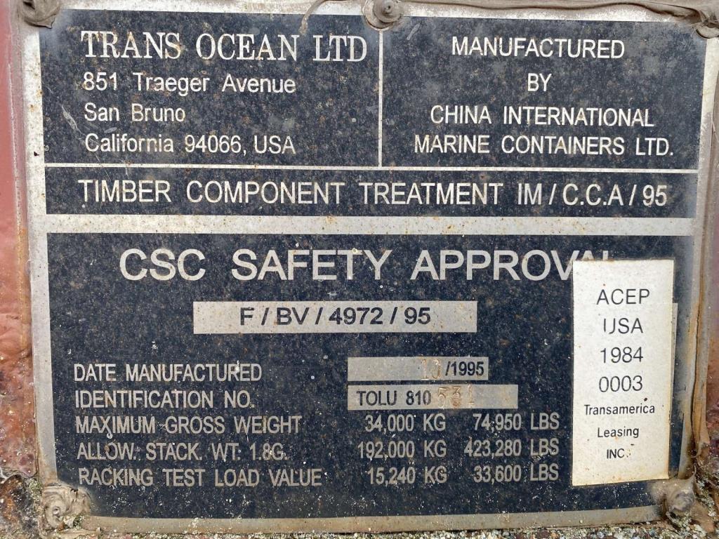 Contentores marítimos (10, 20, 40 pés)<br> a partir de Bremerhaven-2