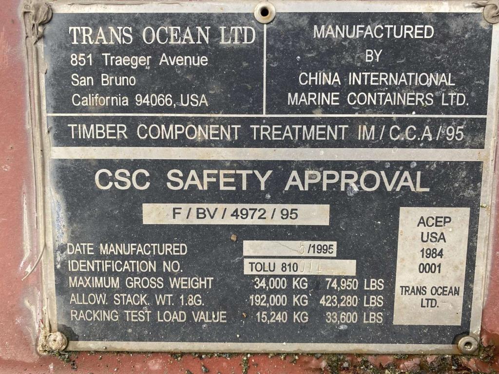 Contentores marítimos (10, 20, 40 pés)<br> a partir de Bremerhaven-2