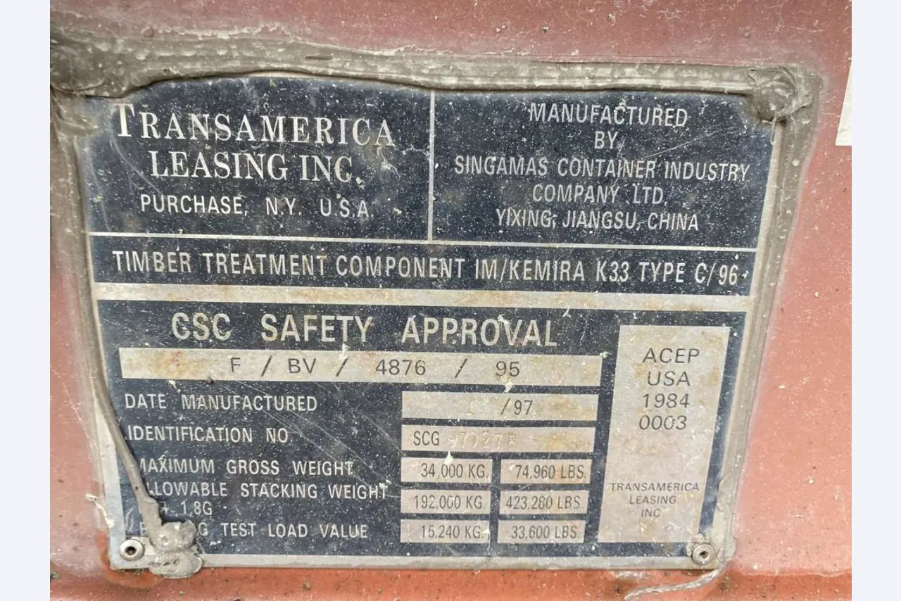 Morski zabojniki (10, 20, 40 čevljev)<br> iz lokacije Bremerhaven-2