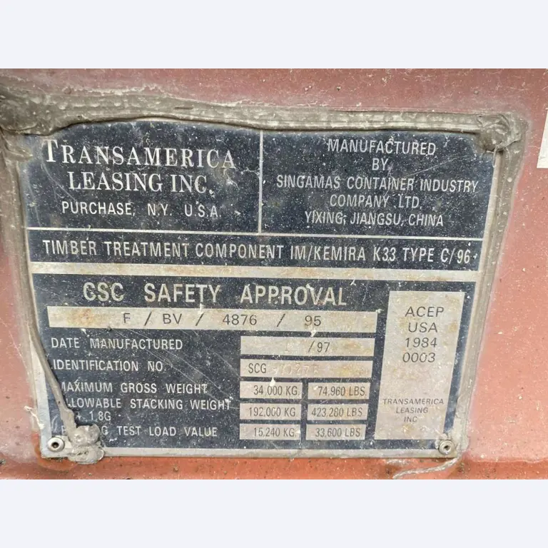 Morski zabojniki (10, 20, 40 čevljev)<br> iz lokacije Bremerhaven-2