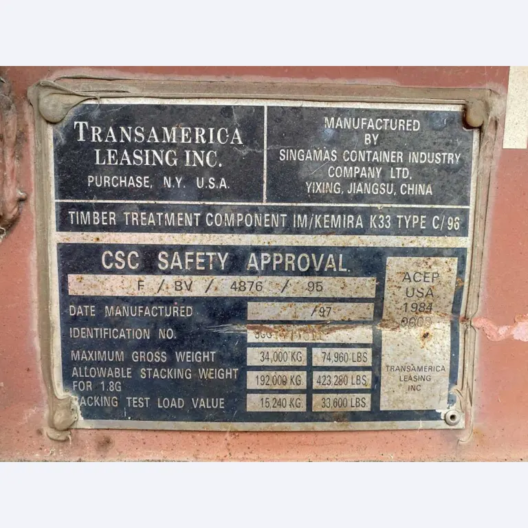 Morski zabojniki (10, 20, 40 čevljev)<br> iz lokacije Bremerhaven-2