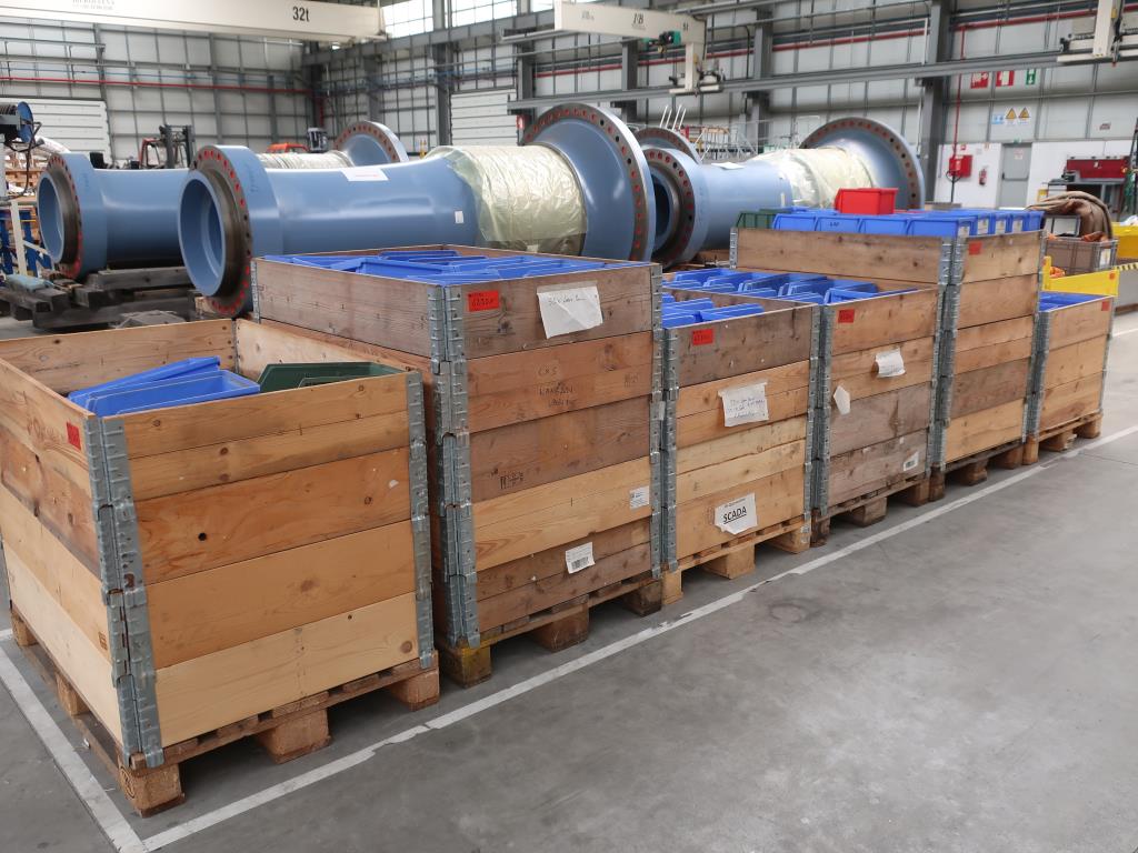 Unidade de produção completa para as turbinas eólicas SENVION MM82 / MM92 / MM100 / 3.XM-2