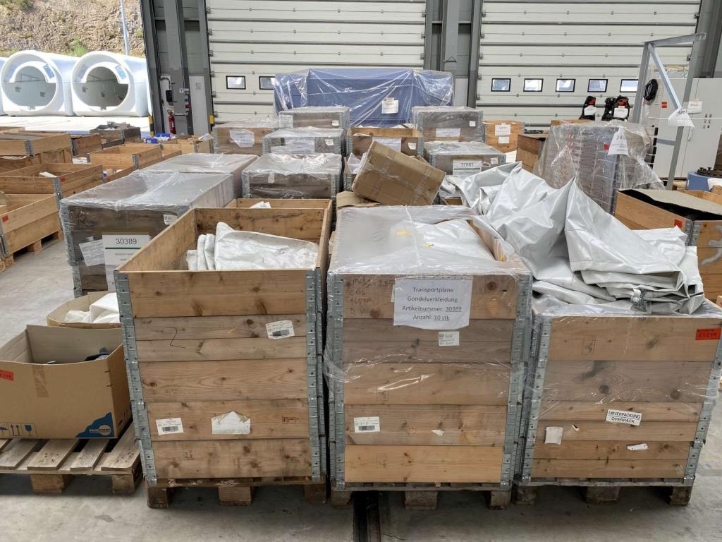 Unidade de produção completa para as turbinas eólicas SENVION MM82 / MM92 / MM100 / 3.XM-2