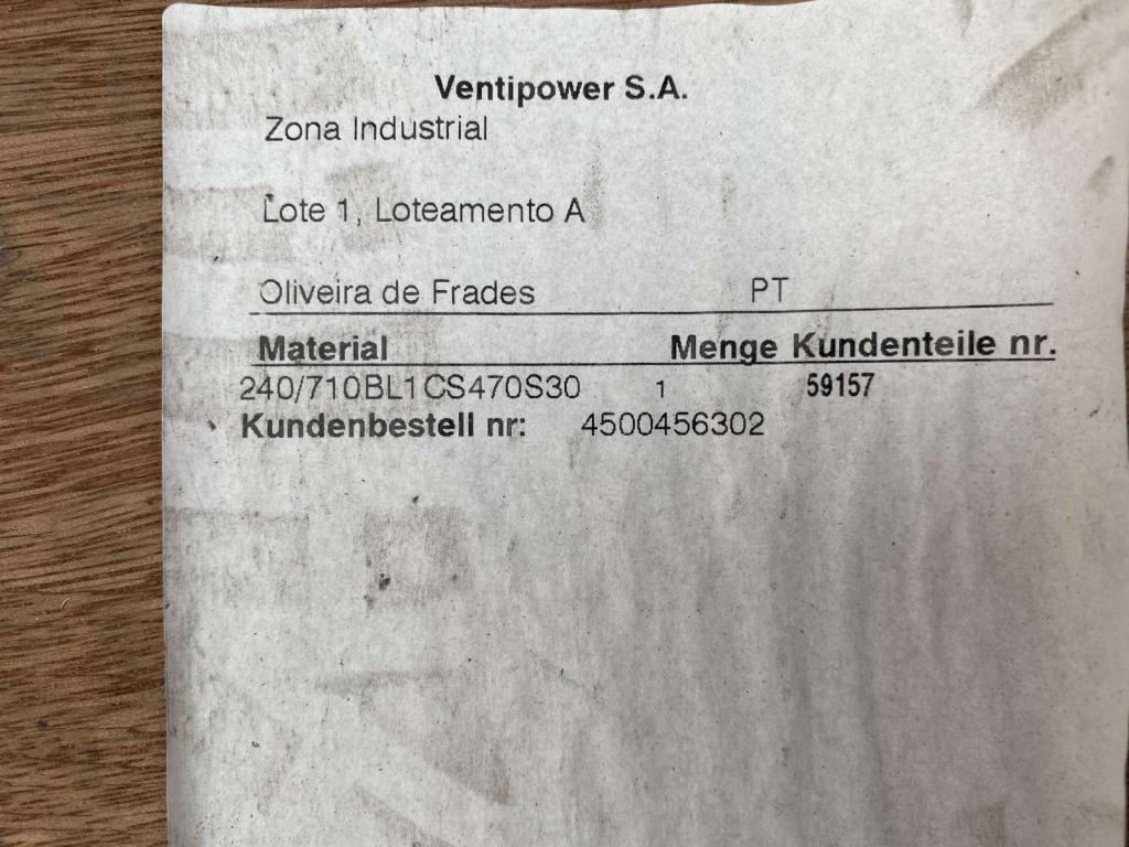 Celovita proizvodna lokacija za vetrne turbine SENVION MM82 / MM92 / MM100 / 3.XM-1