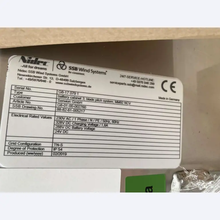 Kompletny zakład produkcyjny turbin wiatrowych SENVION MM82 / MM92 / MM100 / 3.XM-3