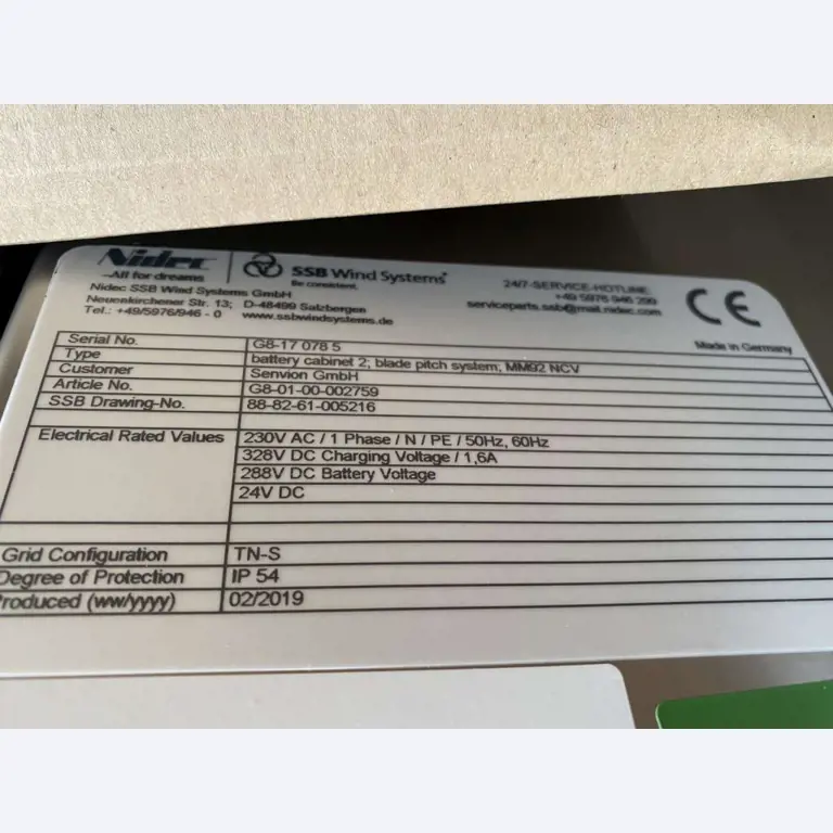 Kompletny zakład produkcyjny turbin wiatrowych SENVION MM82 / MM92 / MM100 / 3.XM-4